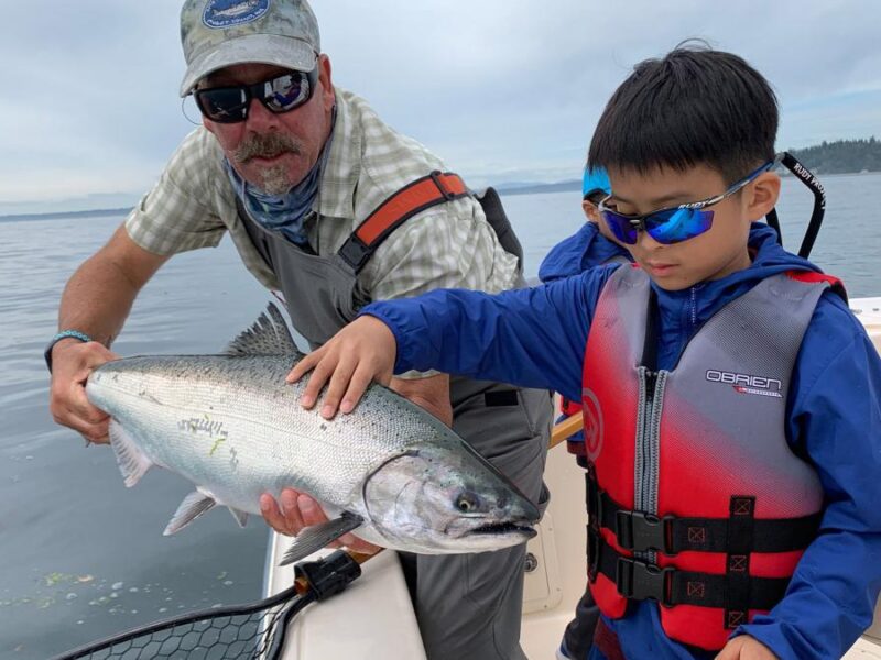 Learn How to Mooch for Salmon with Capt. Keith Robbins Riptidefish
