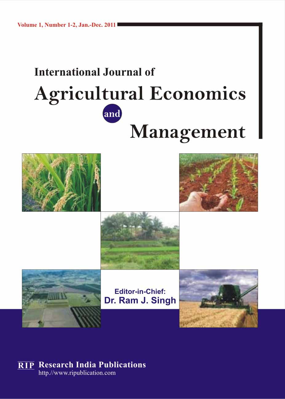 IJAEM, International Journal of Agricultural Economics and Management