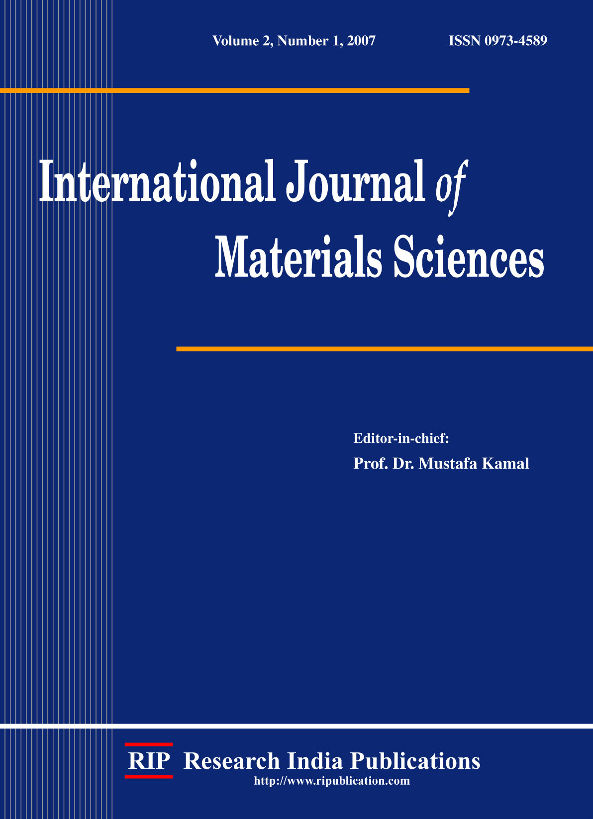 IJoMS, International Journal of Materials Science, Materials Science