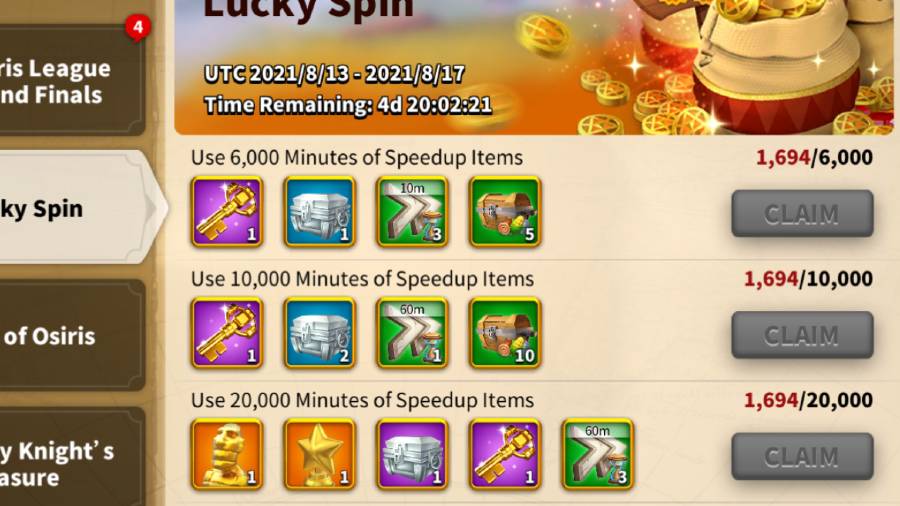 Lucky Stall and Lucky Spin Guide Rise of Kingdoms Guides