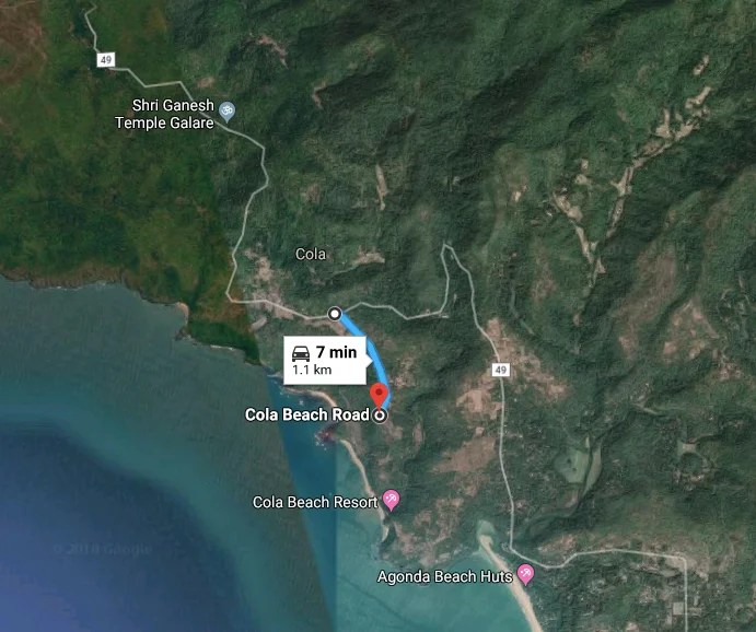 Guide to Cola Beach in South Goa - Rishabh Dev