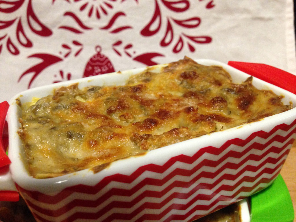 Il Primo della nostra tradizione Pasticcio ai carciofi della Nonna