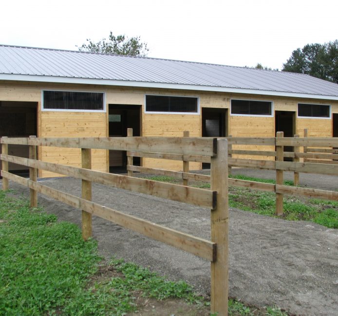 Yarrow, BC Horse Barn Rising Structures Ltd