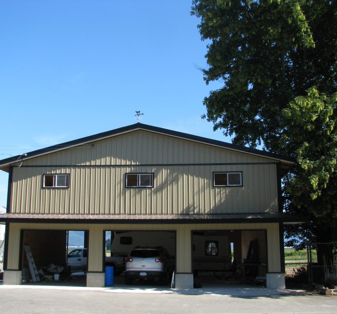 Abbotsford, BC Shop & Garage Rising Structures Ltd