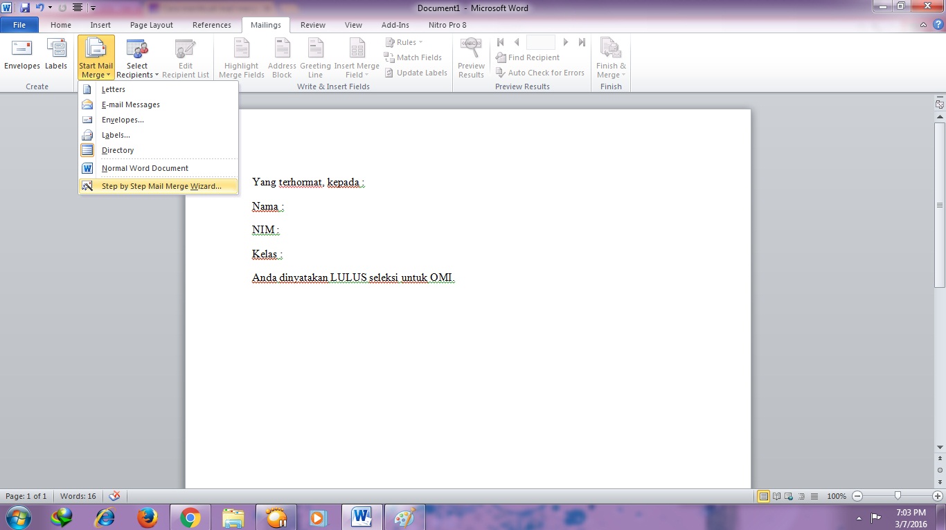 TUGAS PENKOM4 BEBERAPA FITUR PADA MICROSOFT OFFICE WORD riskars28