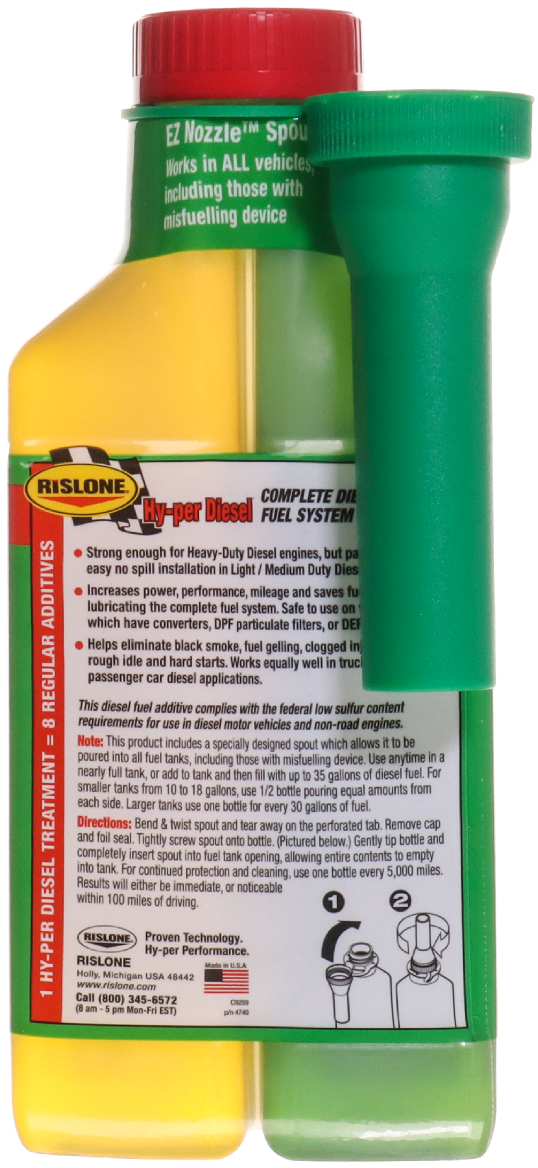 Diesel Fuel System Treatment (4740) Rislone