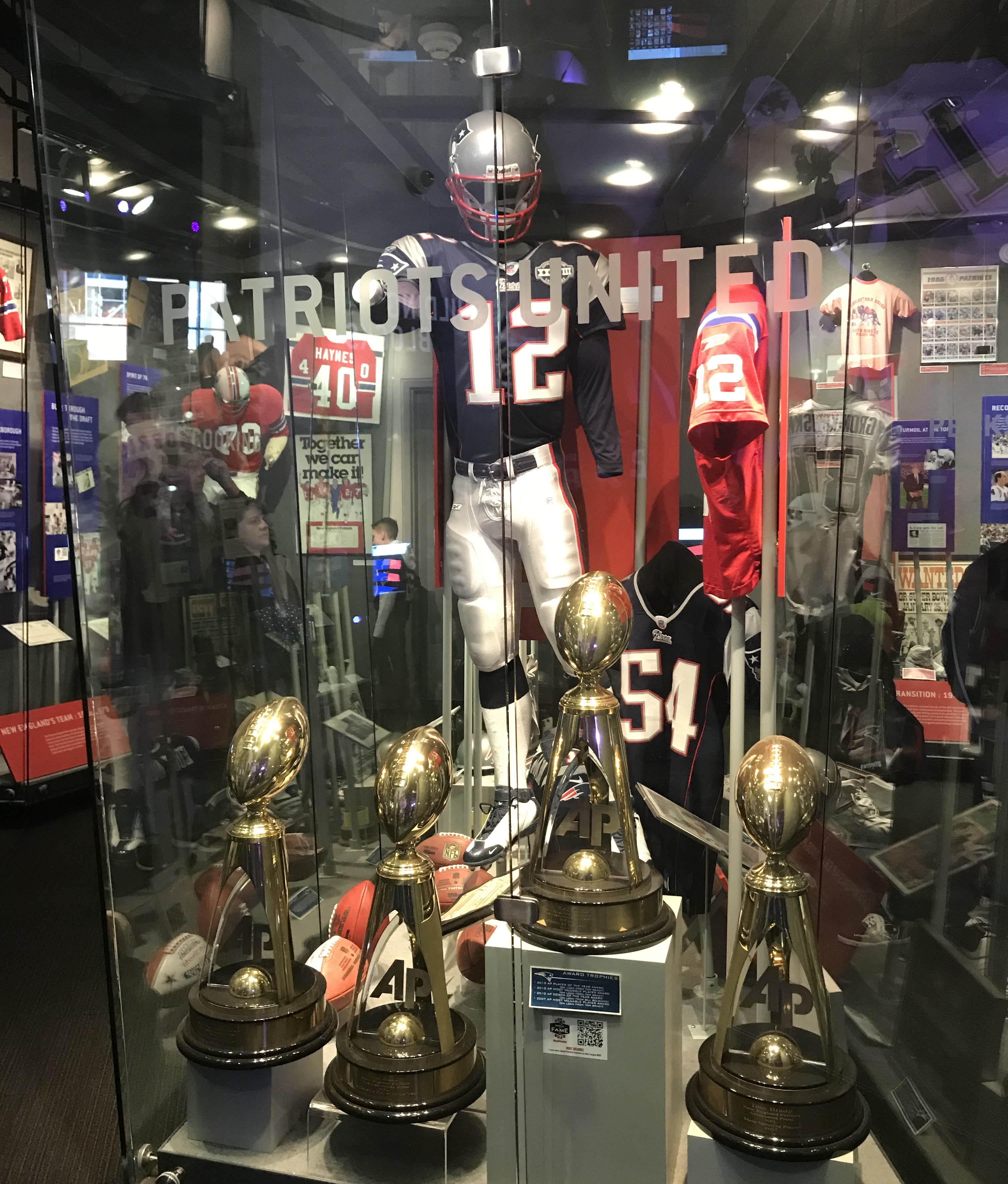 Patriots Hall of Fame Tour (pics) Rhode Island Sports Heroes