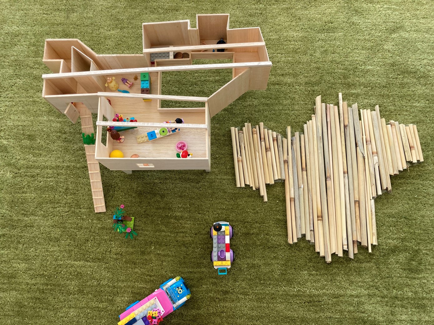 Finished Shelters to Kindergarten!