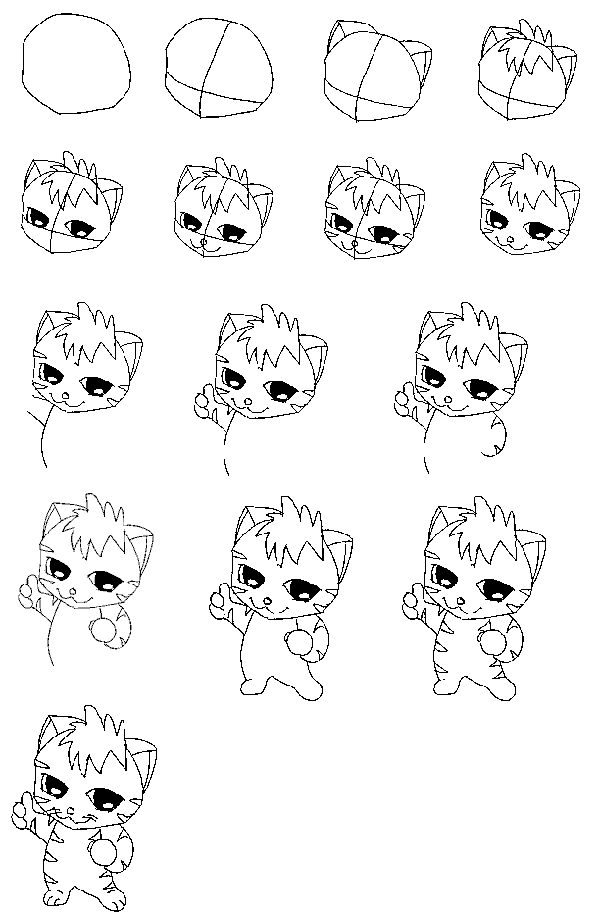 что можно нарисовать няшное