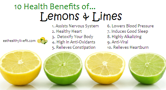 Benefit of Lemon + Lime RITA Fruit Juice