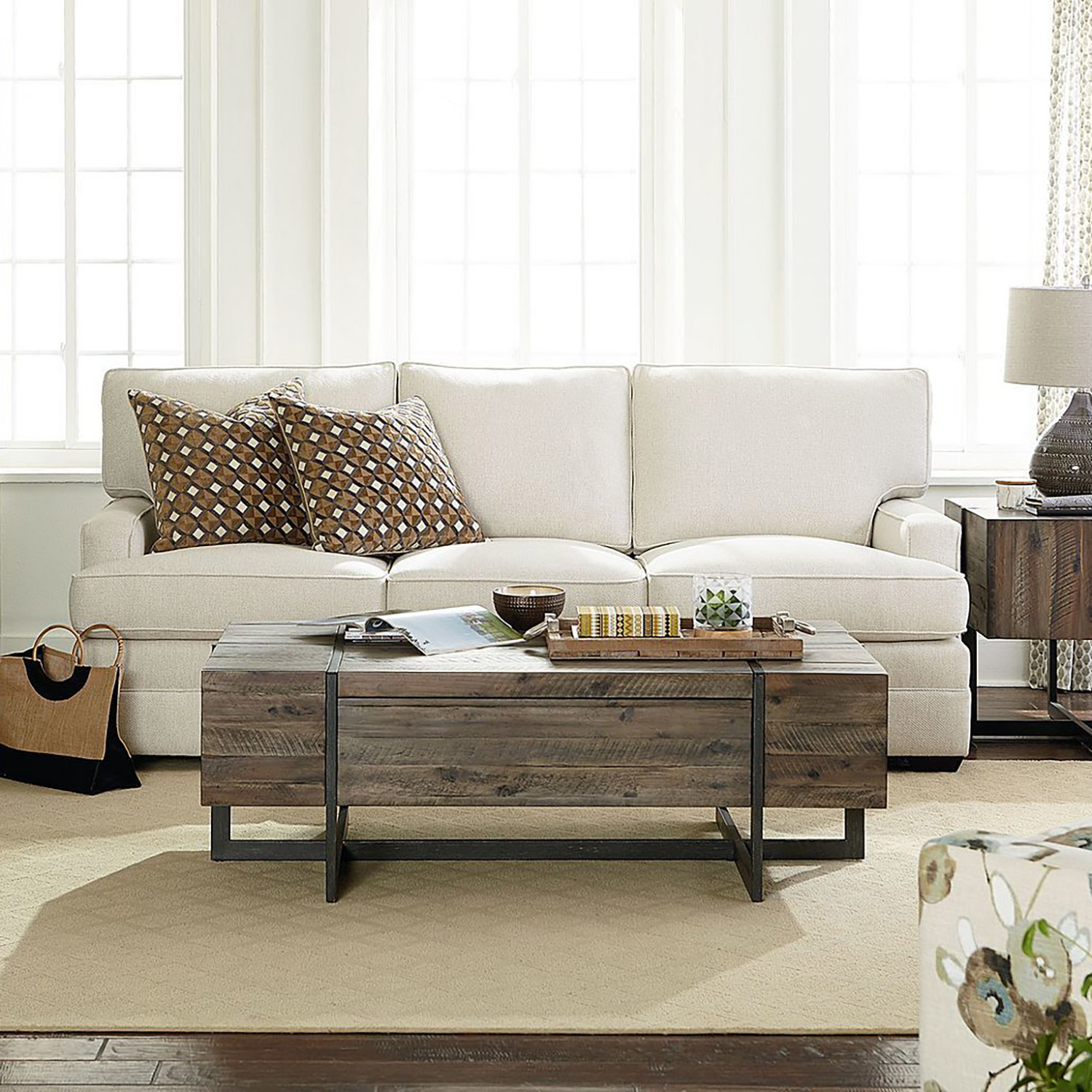 Hammary Modern Timber Rectangular Coffee Table Rita's Furniture