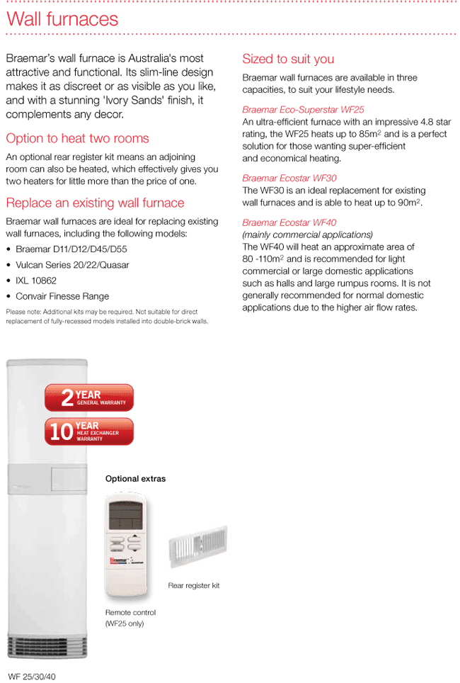 Gas Wall Heaters winter warmth for your home