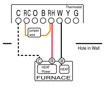 The RiteTemp Support Site - R, W, C* Wiring Steps