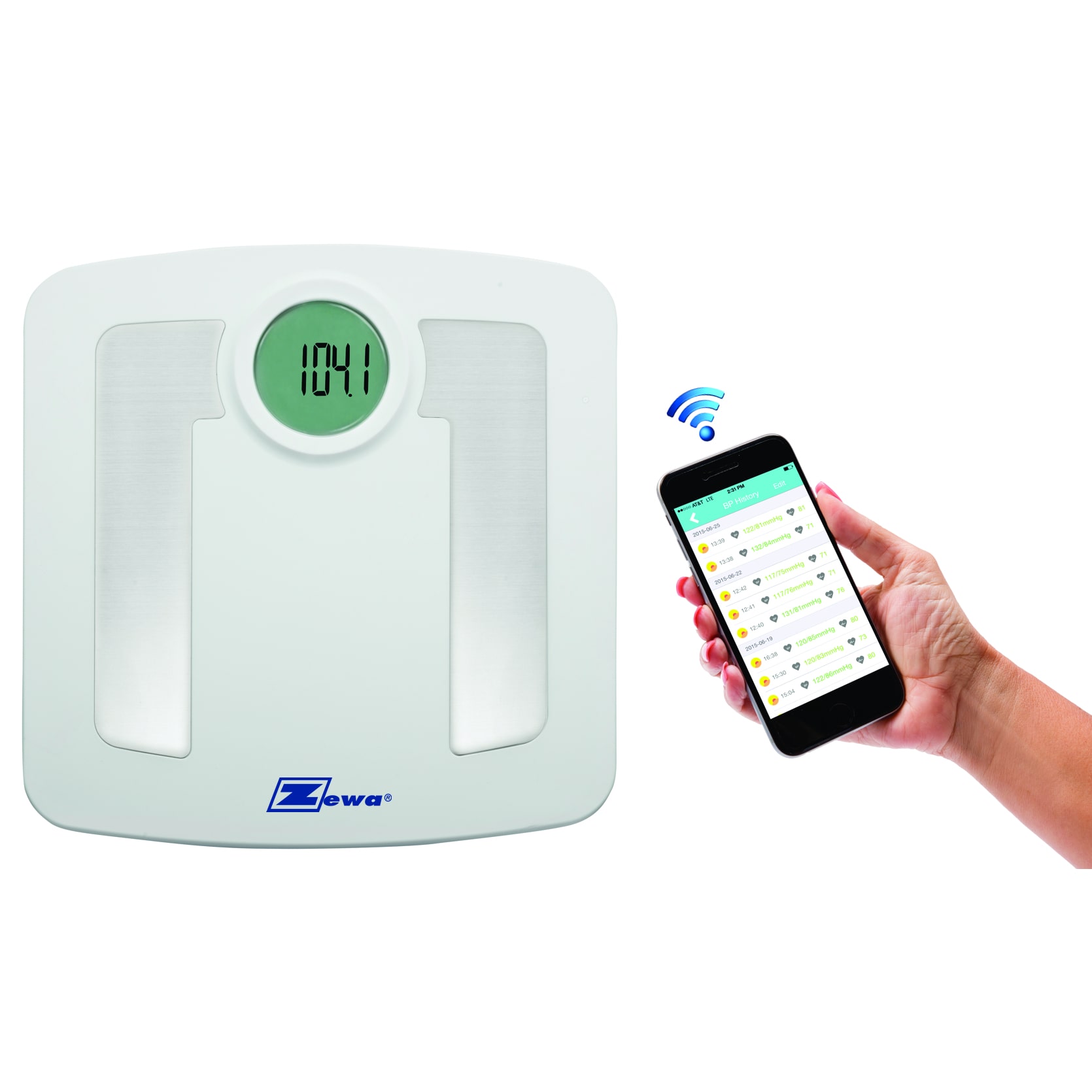 Zewa Bluetooth Scale and Body Composition RiteWay Medical