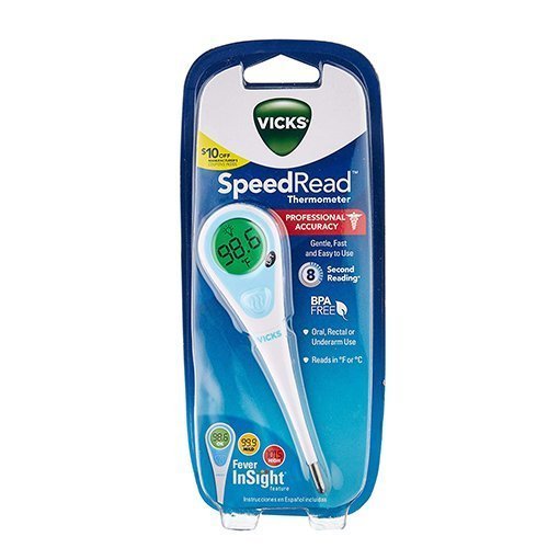 Vicks SpeedRead Digital Thermometer with Fever InSight RiteWay