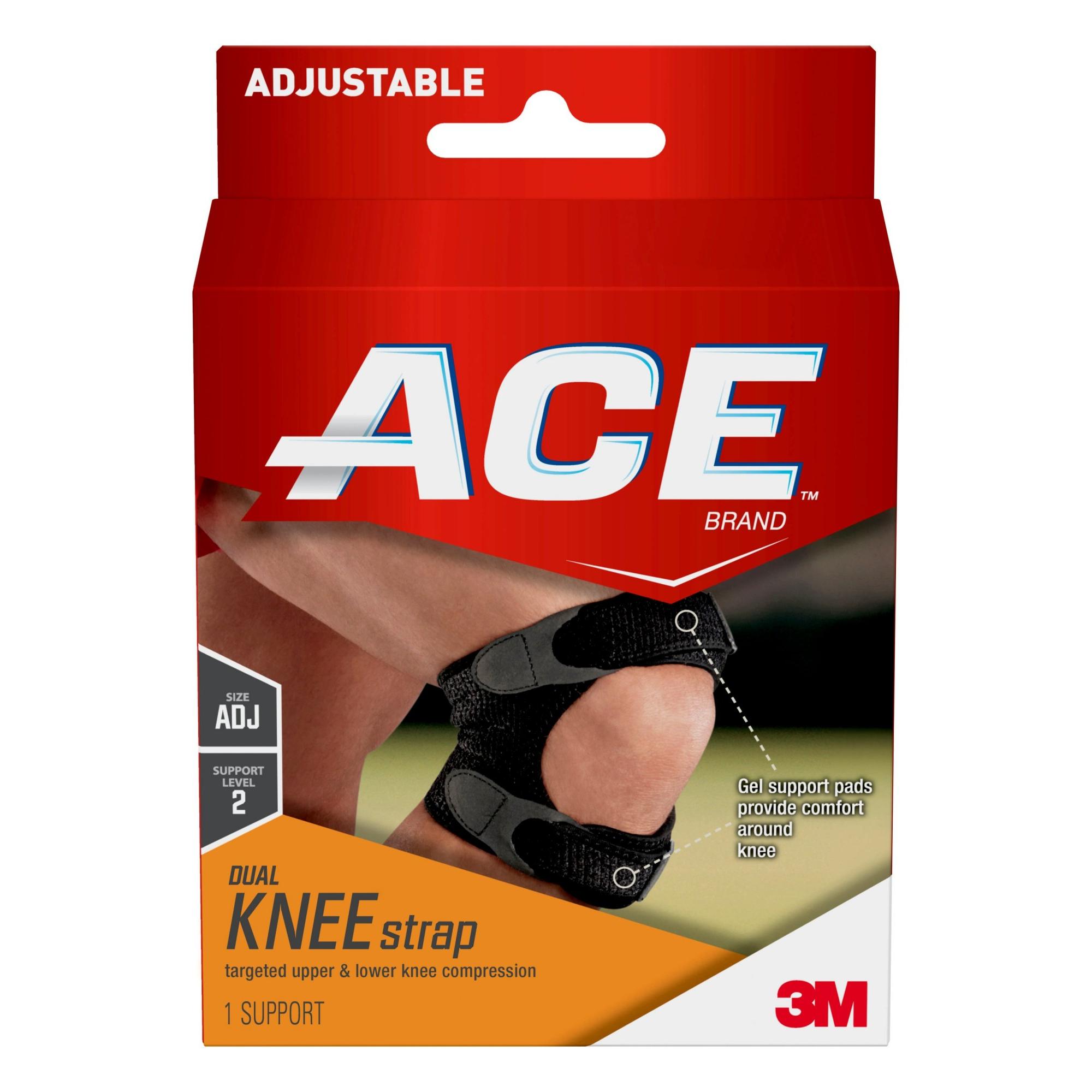 3M ACE Dual Strap Knee Support Black RiteWay Medical