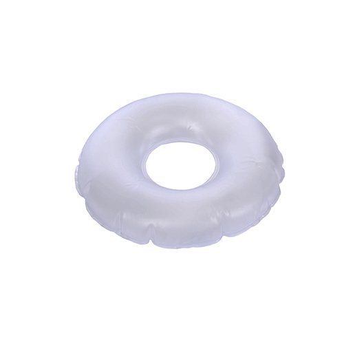 Essential Medical Inflatable Vinyl Invalid Ring Cushion for Wheelchair