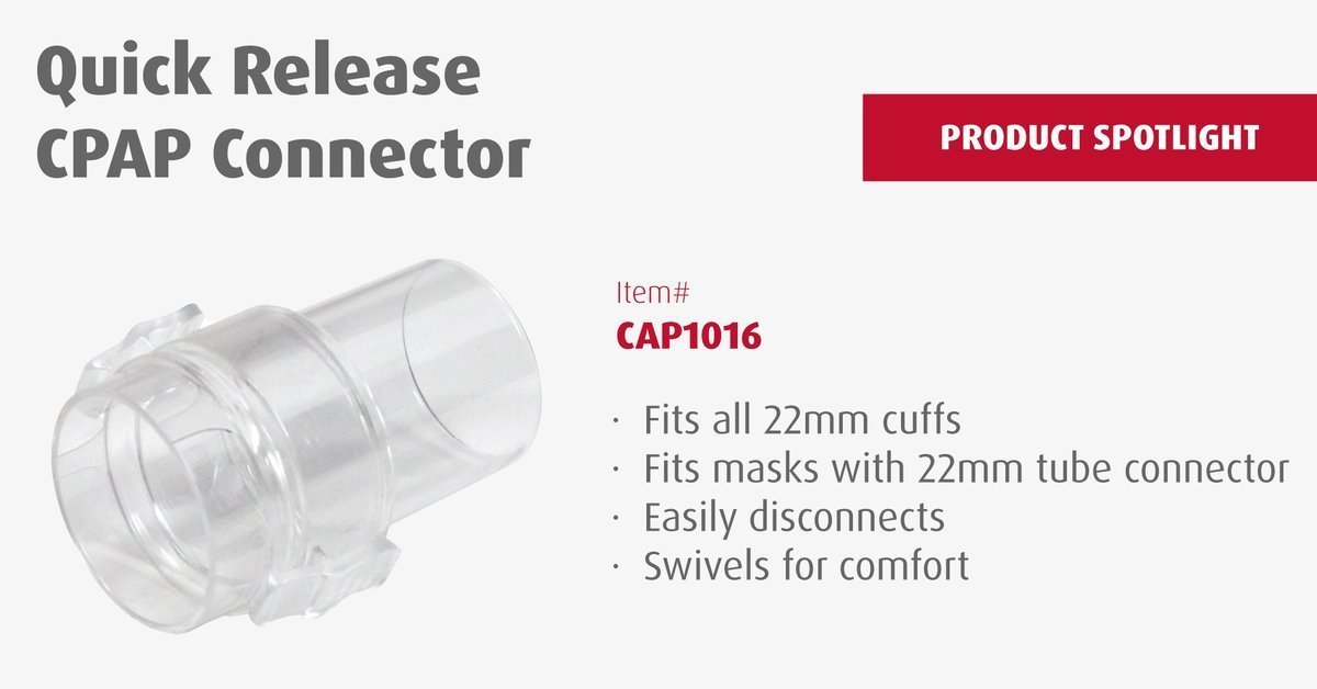 Sunset Quick Release CPAP Connector RiteWay Medical