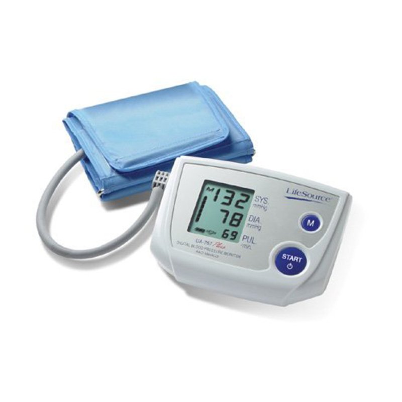 LifeSource One Step Auto Inflate Memory Blood Pressure Monitor