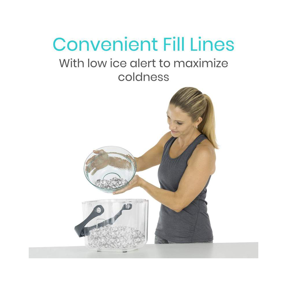 Vive Health Ice Therapy Machine Gray RiteWay Medical