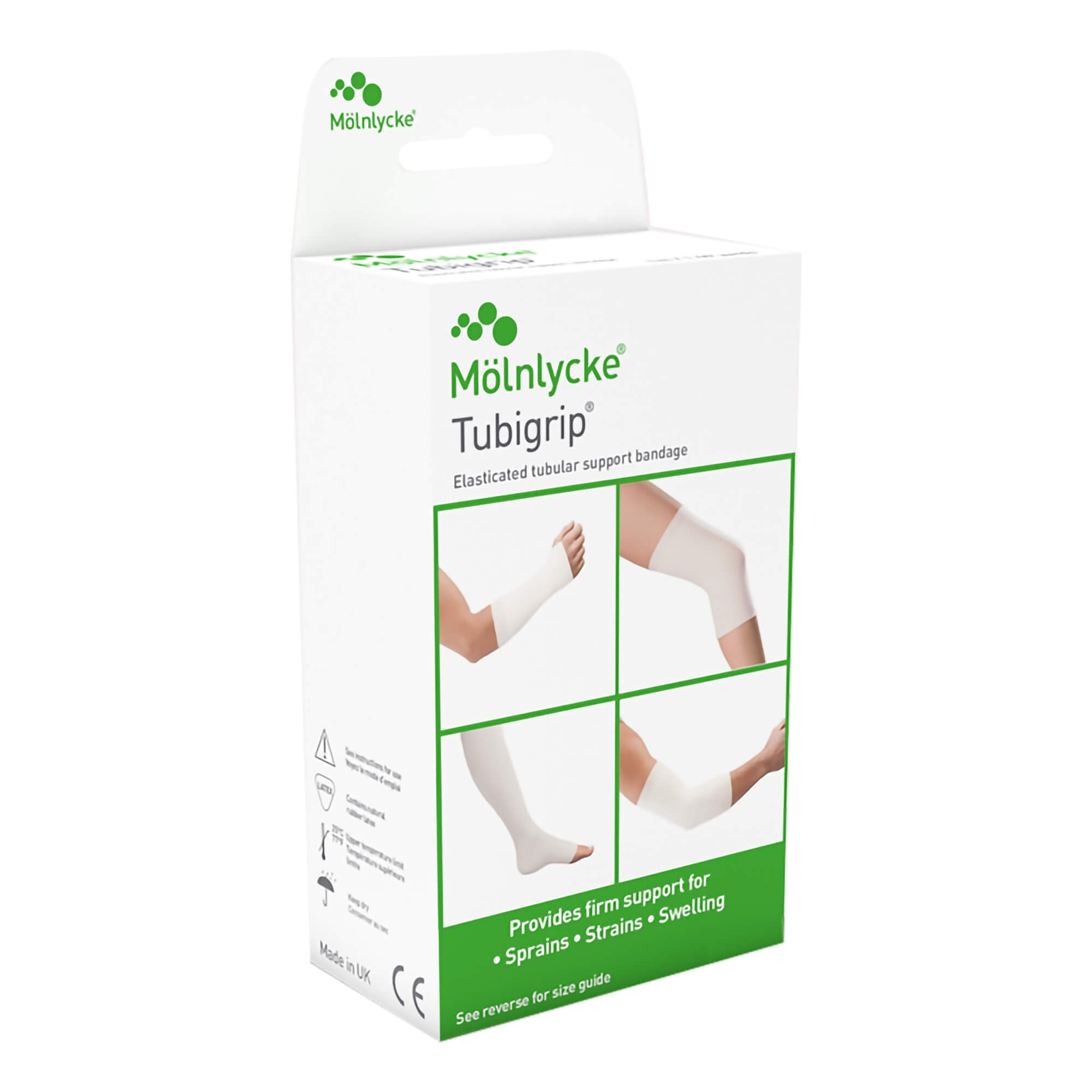 Molnlycke Tubigrip Elasticated MultiPurpose Tubular Bandage, Natural