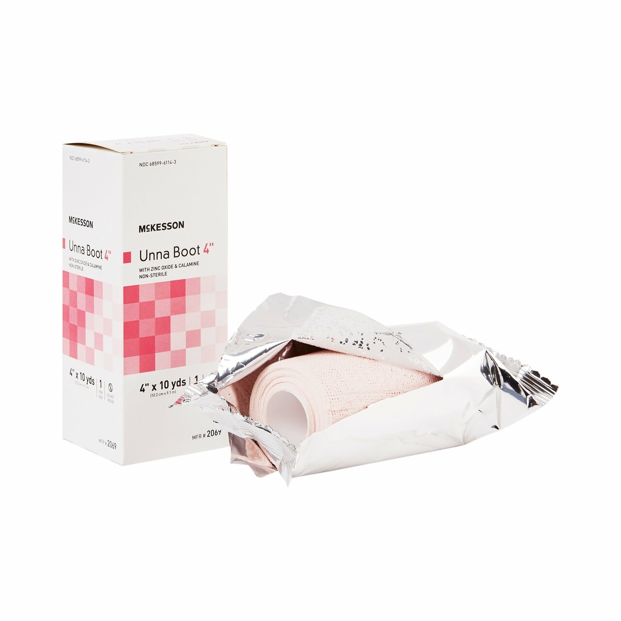 Mckesson Unna Boot with Calamine & Zinc Oxide 4 Inch x 10 Yard