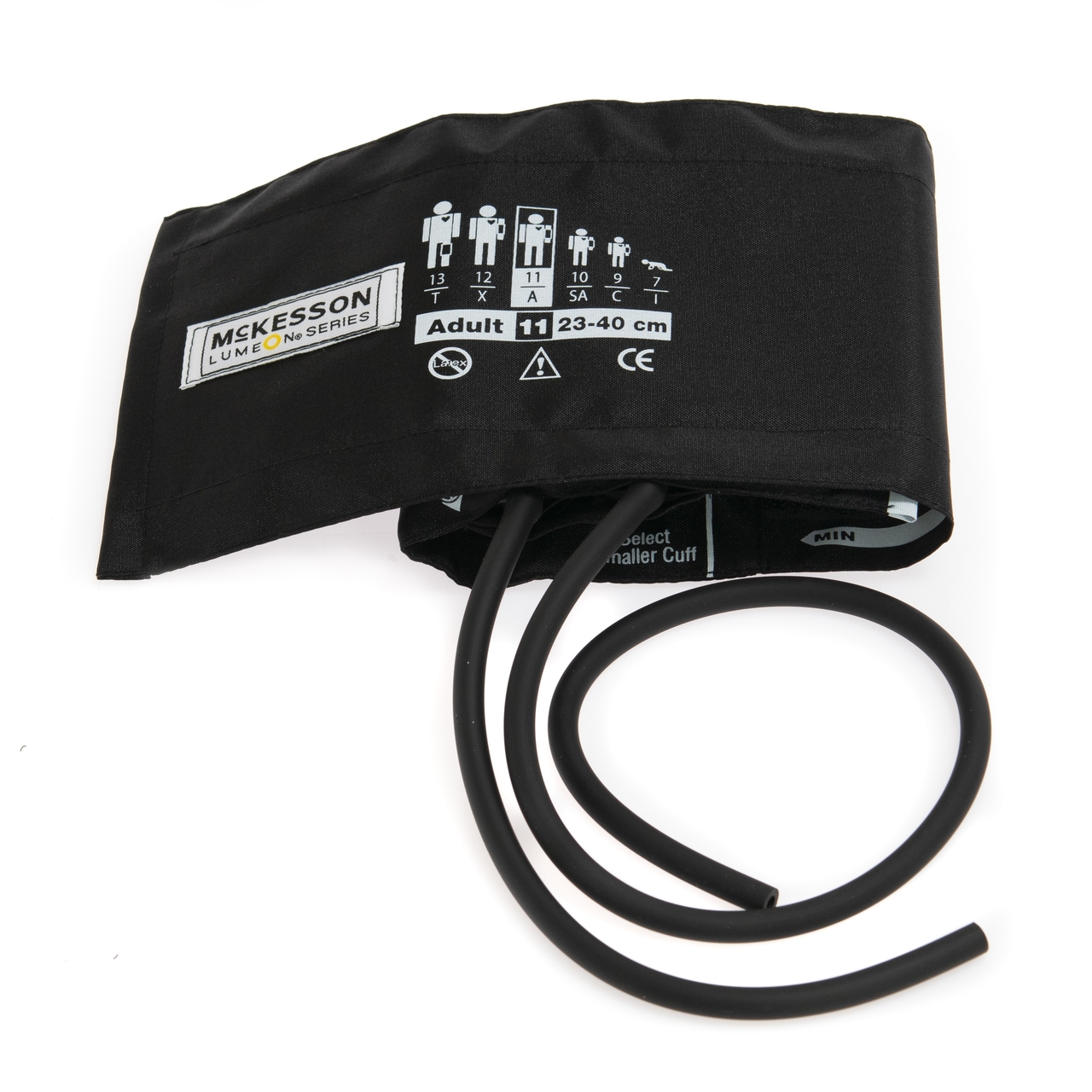 McKesson LUMEON Blood Pressure Nylon Medium Cuff Black