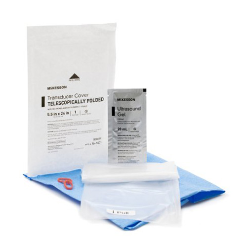 McKesson Ultrasound Probe Cover for Endocavity Transducers, Sterile 5