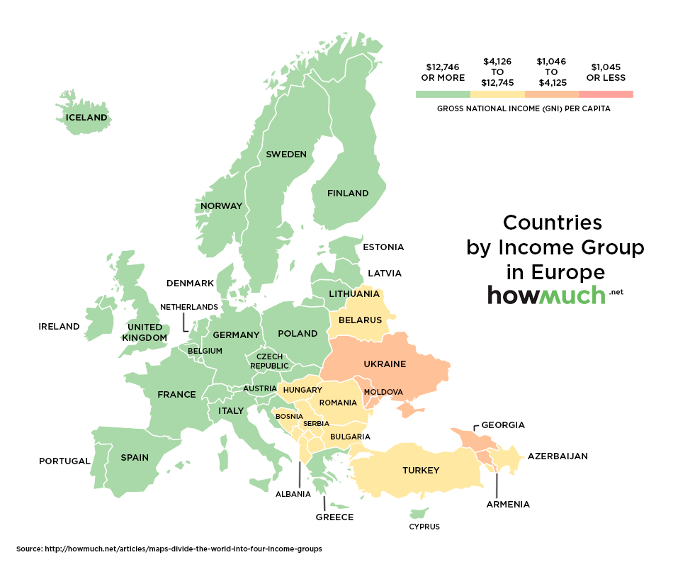 Richest and Poorest Countries in the World The Big Picture