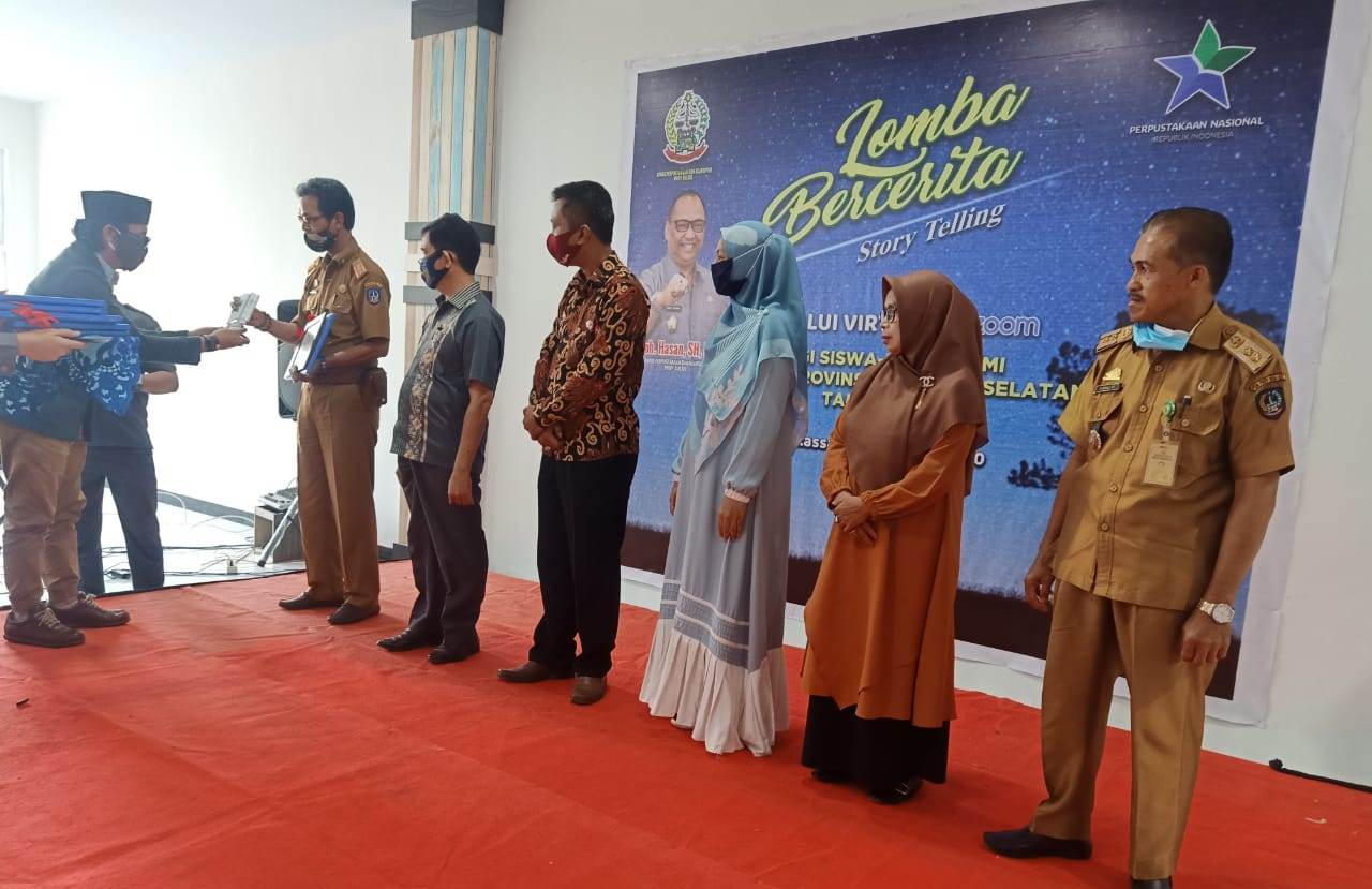 Sekolah Binaan Dinas Perpustakaan Palopo Raih Juara Harapan I Tingkat
