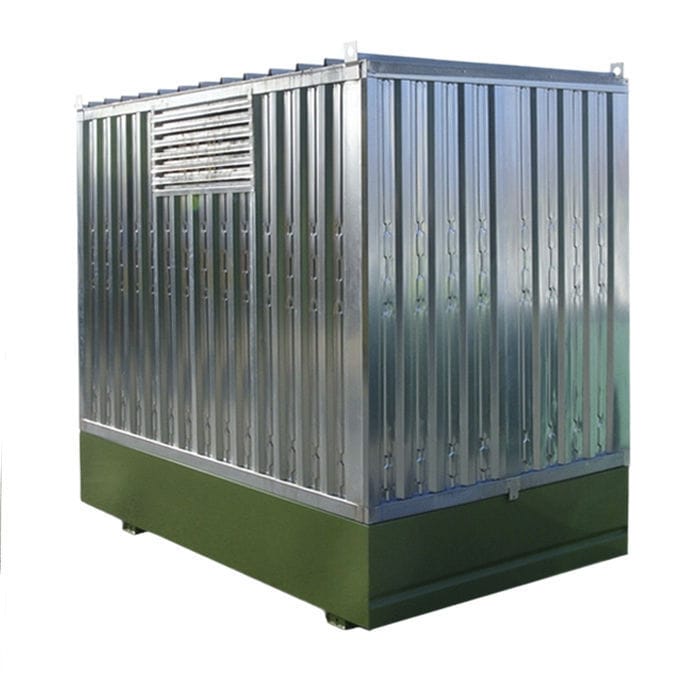 Galvanized steel storage container RITM Industry