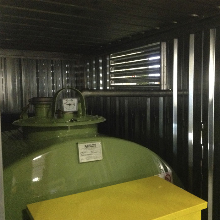 Galvanized steel storage container RITM Industry