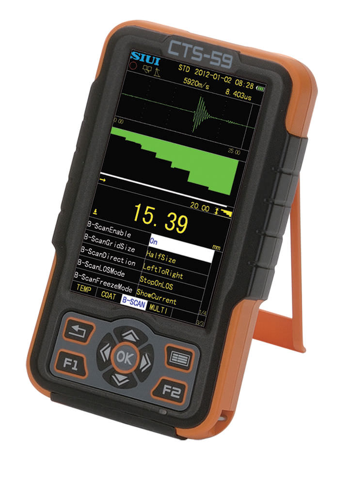 Corrosion thickness gauge / ultrasonic / benchtop RITM Industry
