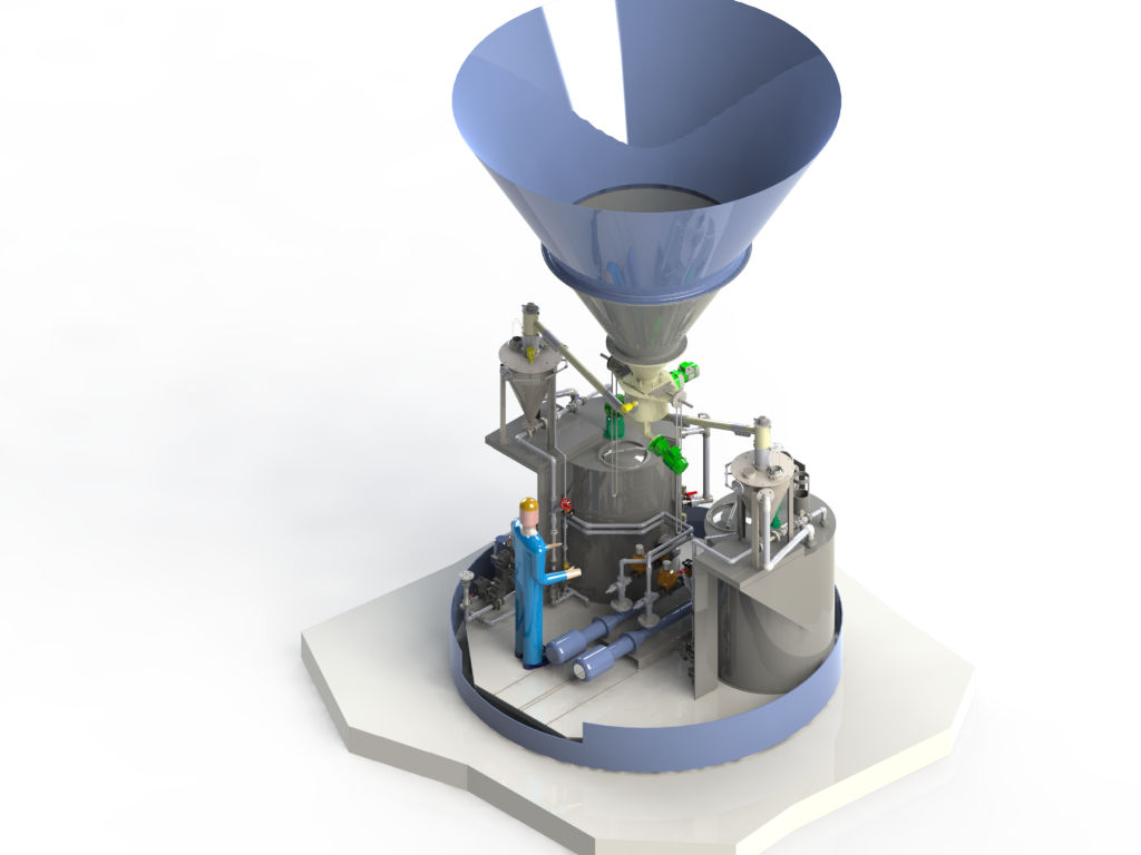 Powder solution hydroejector RITM Industry