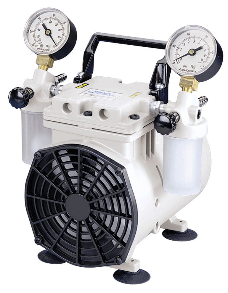 Rocking piston vacuum pump / singlestage / lubricated / industrial RITM Industry