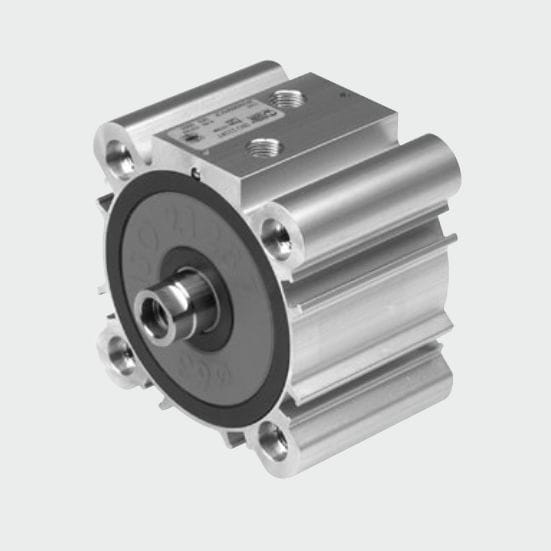 Pneumatic cylinder / singleacting / doubleacting / with piston rod