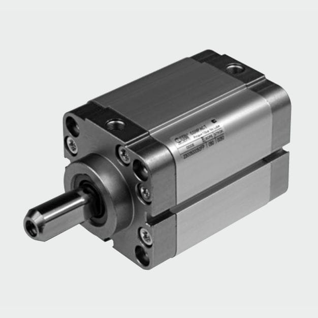 Pneumatic cylinder / singleacting / doubleacting / with piston rod