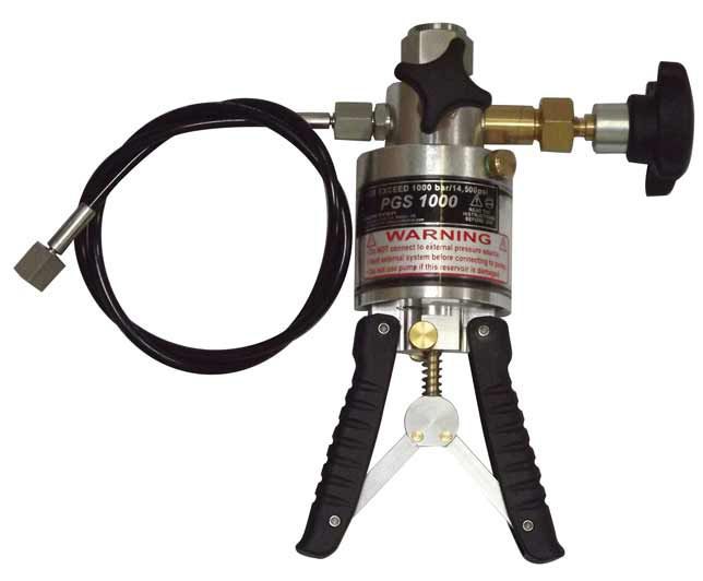 Hand calibration pump / hydraulic / highpressure / for pressure generation RITM Industry