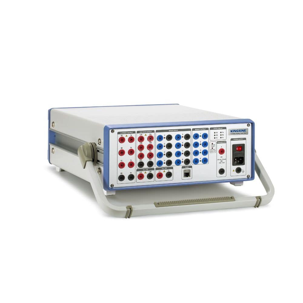 Earth impedance test device / circuit breaker / protection relay