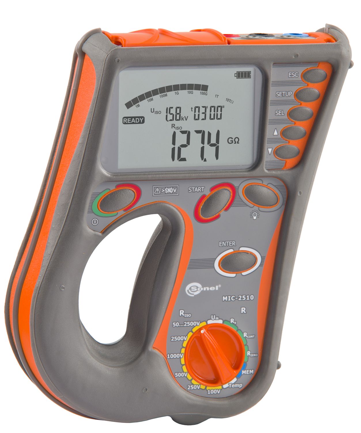 Measuring device / insulation resistance / portable RITM Industry