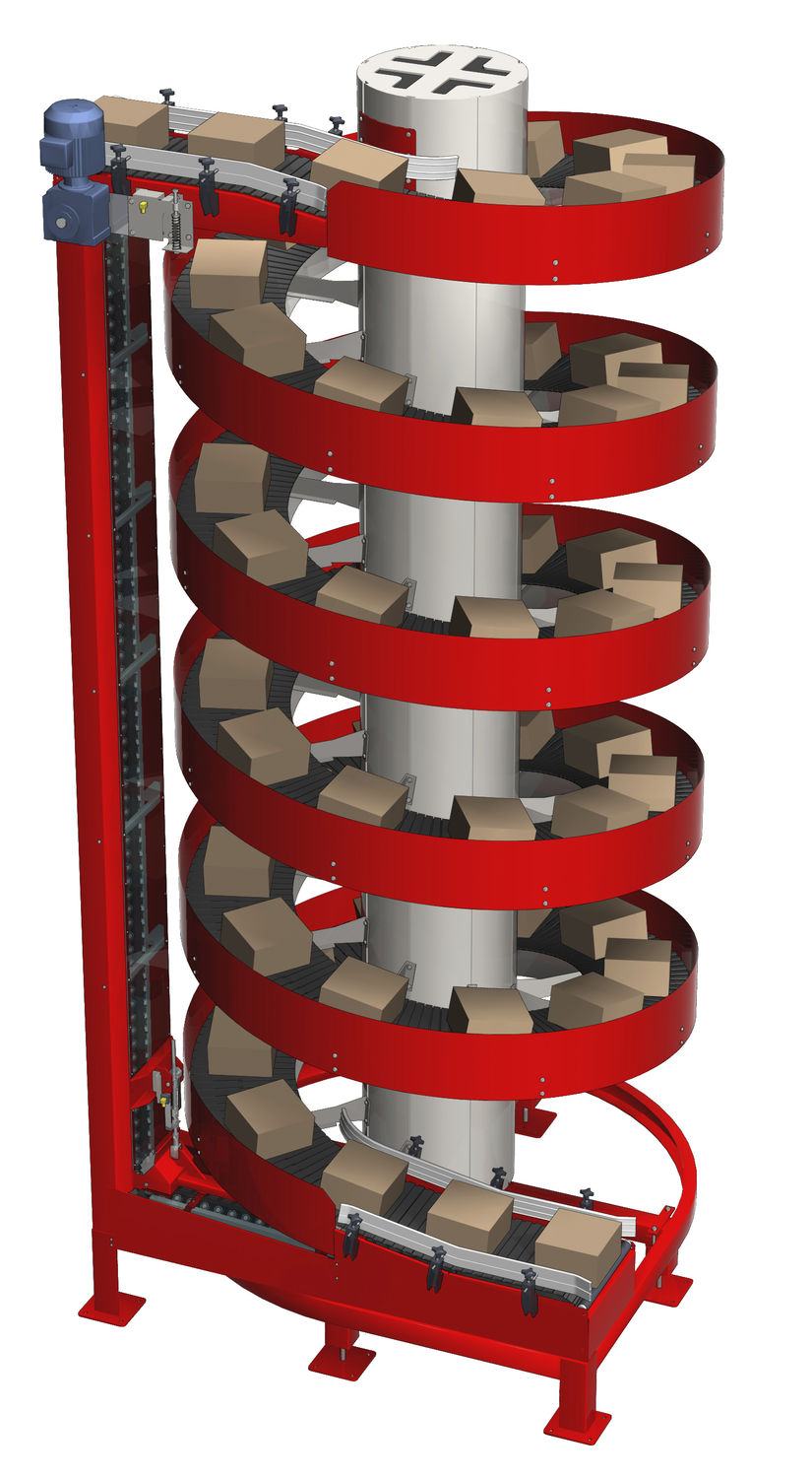 Chain conveyor / spiral / horizontal RITM Industry