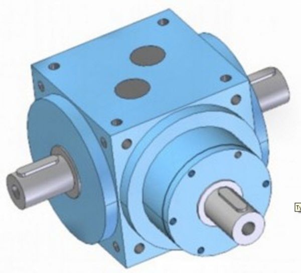 Bevel gear reducer / orthogonal / highrigidity RITM Industry