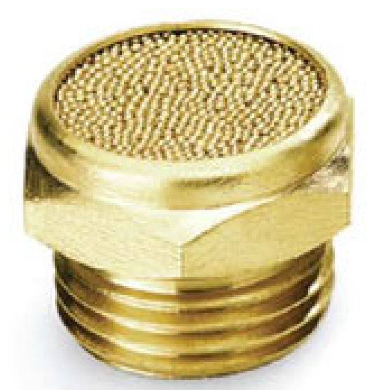 Exhaust silencer / for valves / bronze RITM Industry