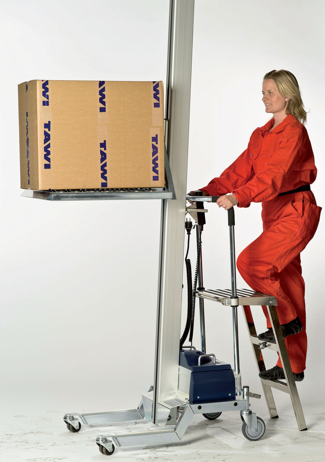 Cardboard box lifting device / with tray RITM Industry