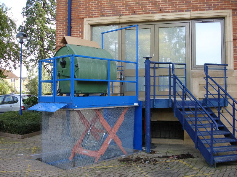 Bin lift system RITM Industry