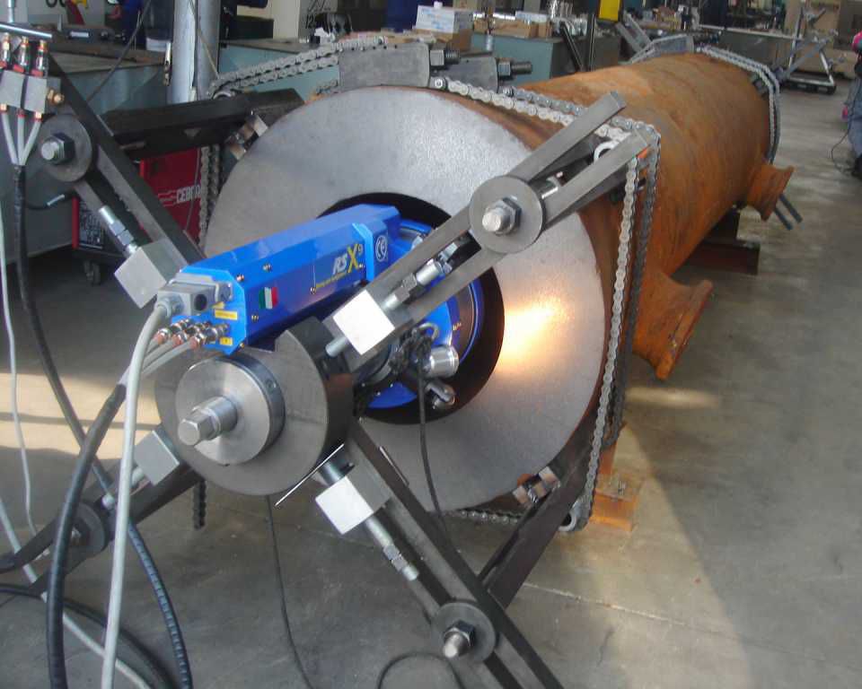 Conventional boring machine / 1axis / with fixed shaft / portable