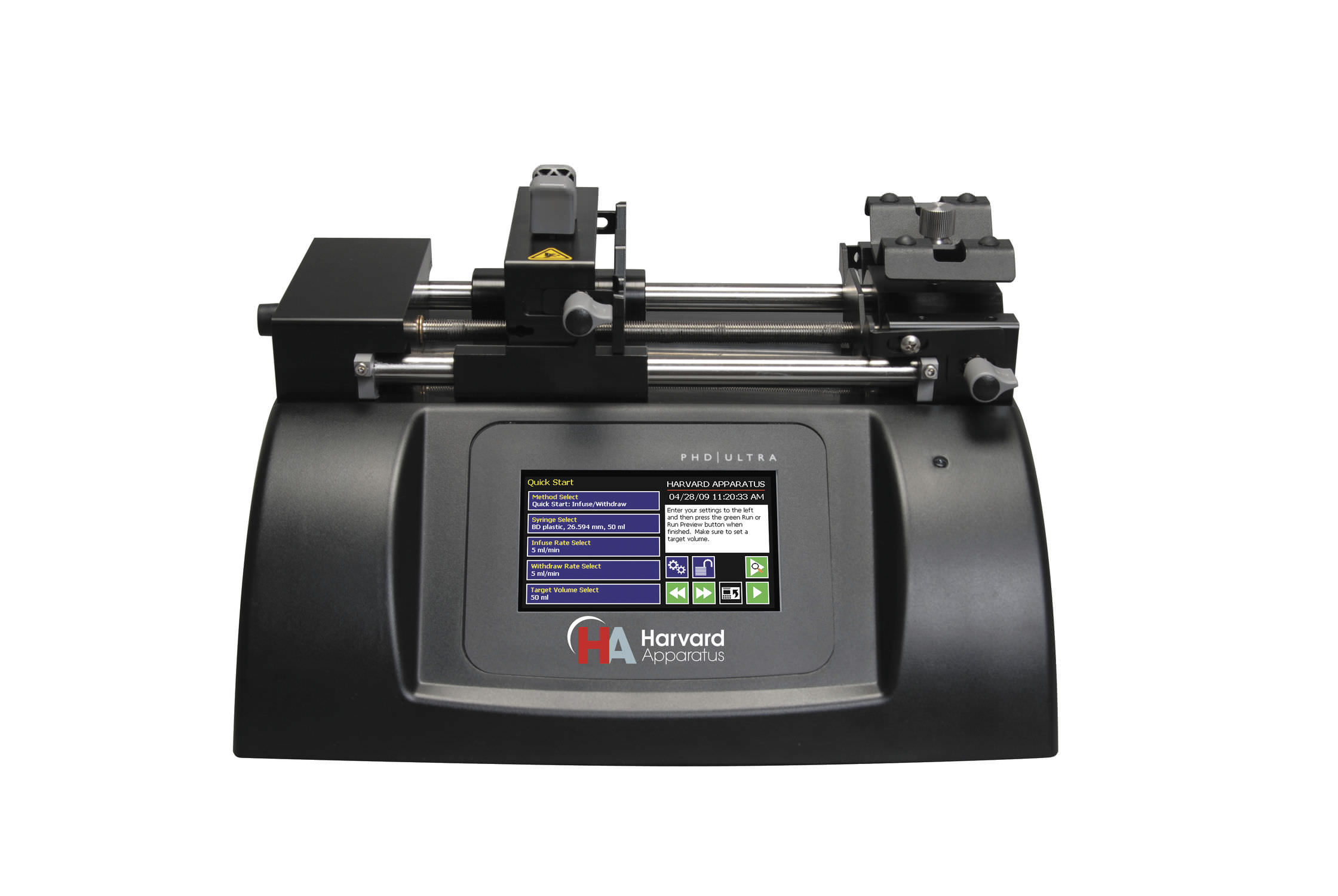 Syringe pump / test / laboratory RITM Industry