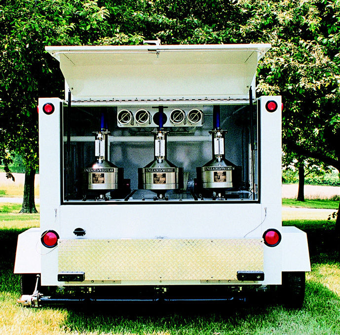Gasoline pump calibration trailer RITM Industry