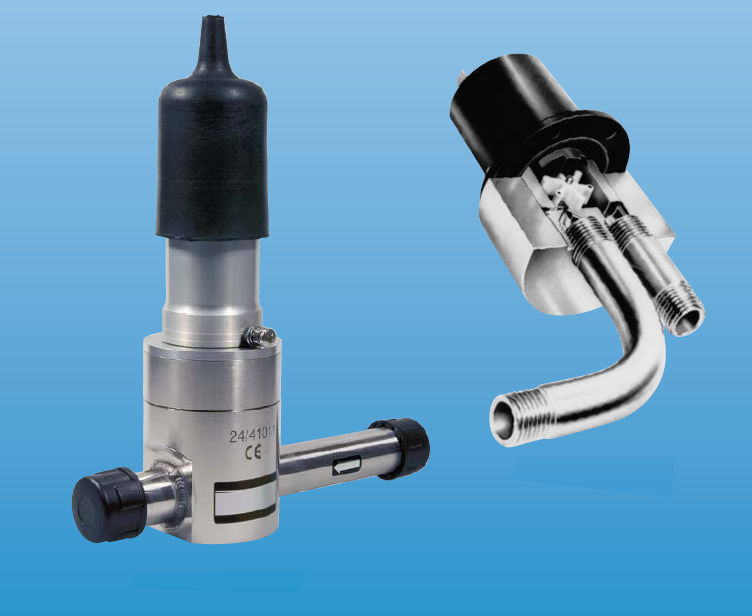 Turbine flow meter / for liquids / insertion / highaccuracy RITM