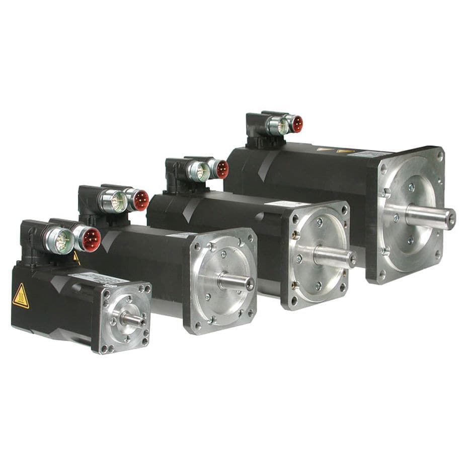 Brushless electric servomotor / synchronous / AC / permanent